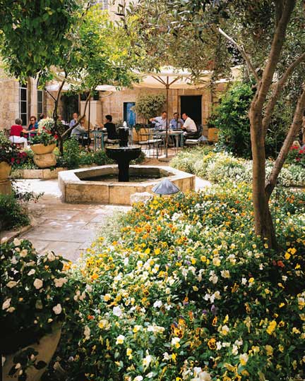 In the company of a beautiful friend