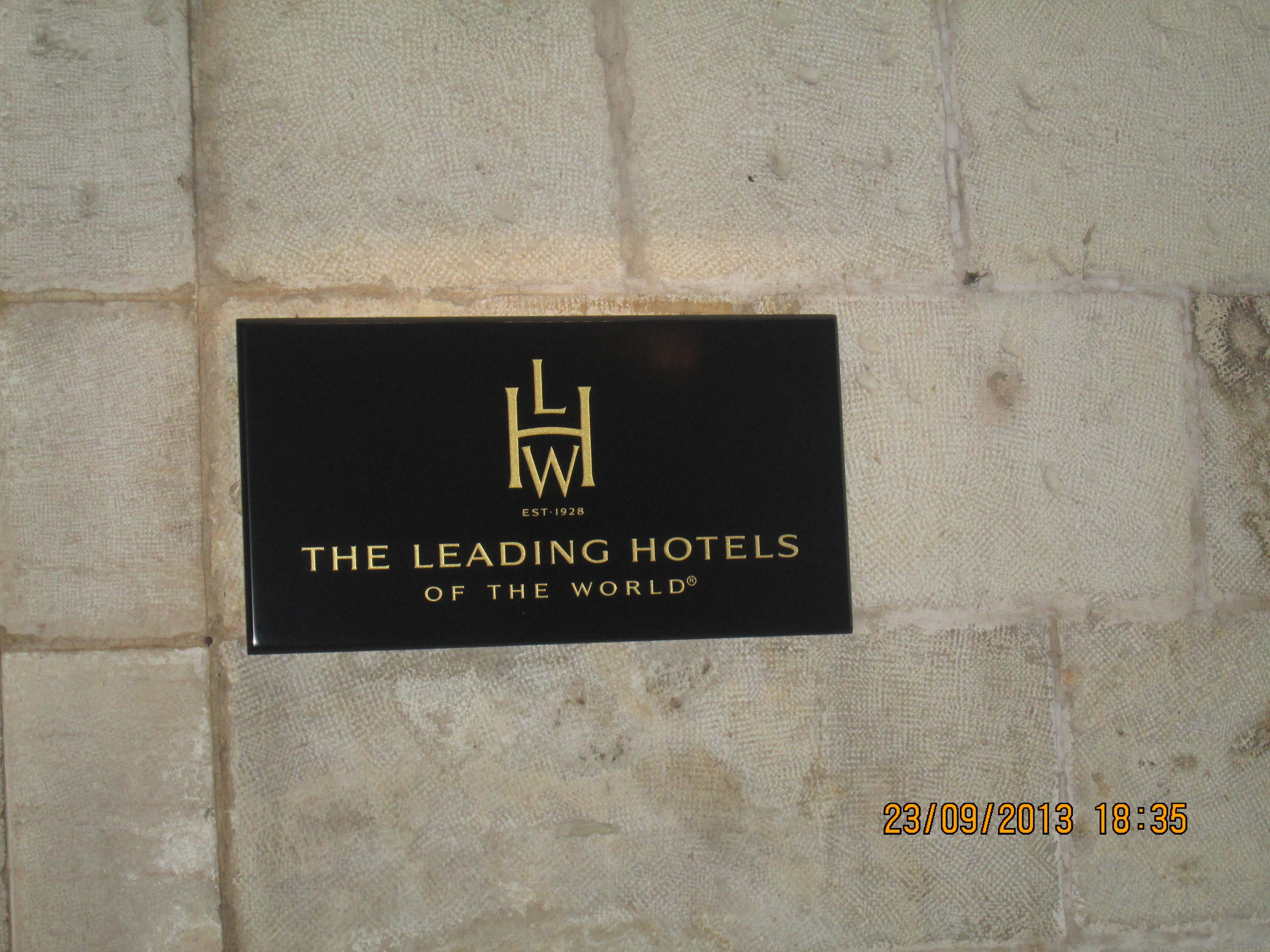 The Hotel where we dined together