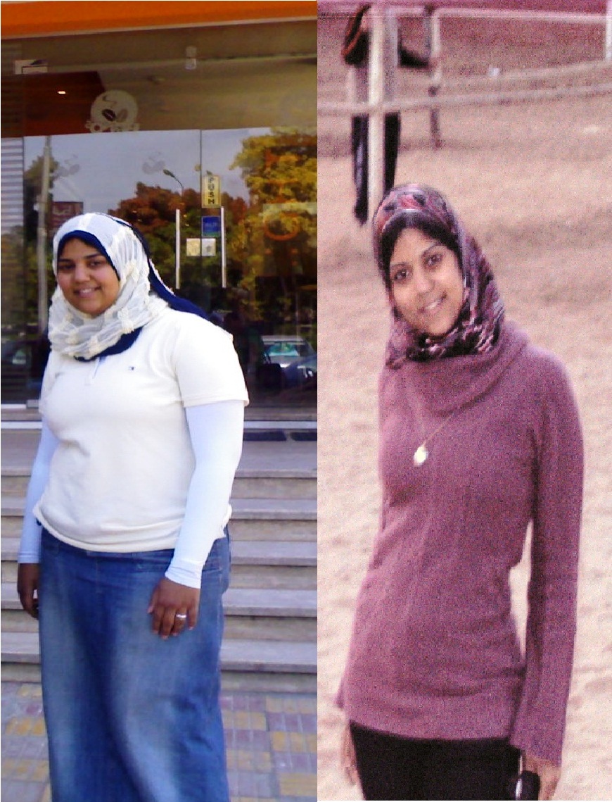 Me at 110 Kilos and then at a low weight