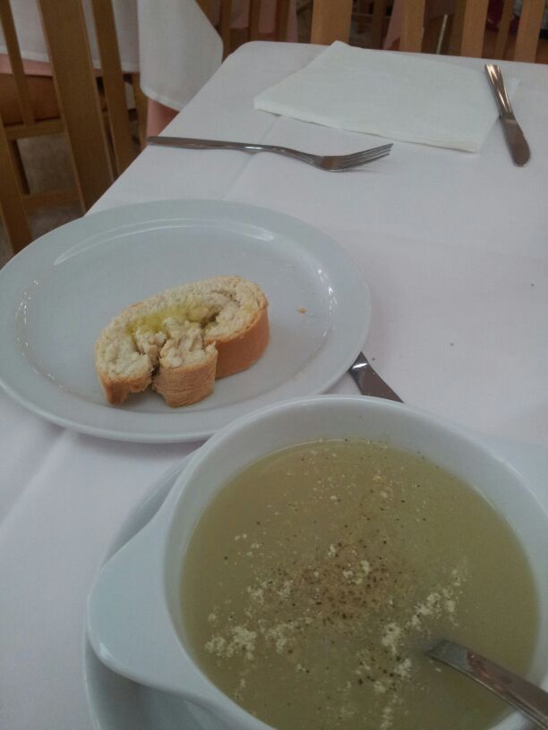 Blessing of sharing Soup and Bread