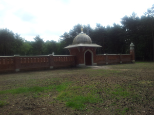 I come across History, First Muslim Burial Ground. 