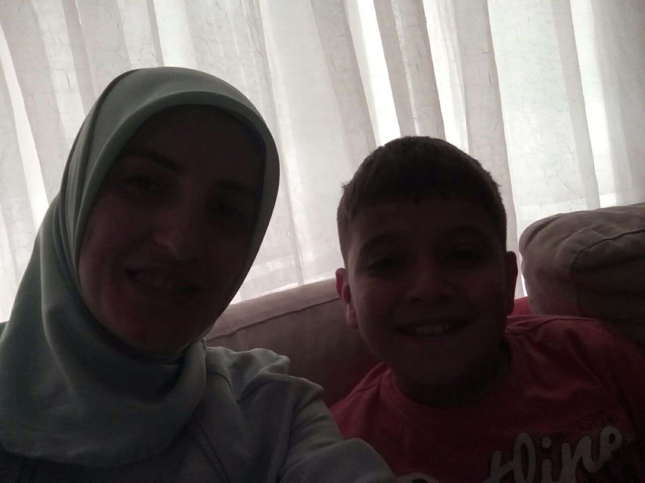 Little Muhammad and Leyla sister
